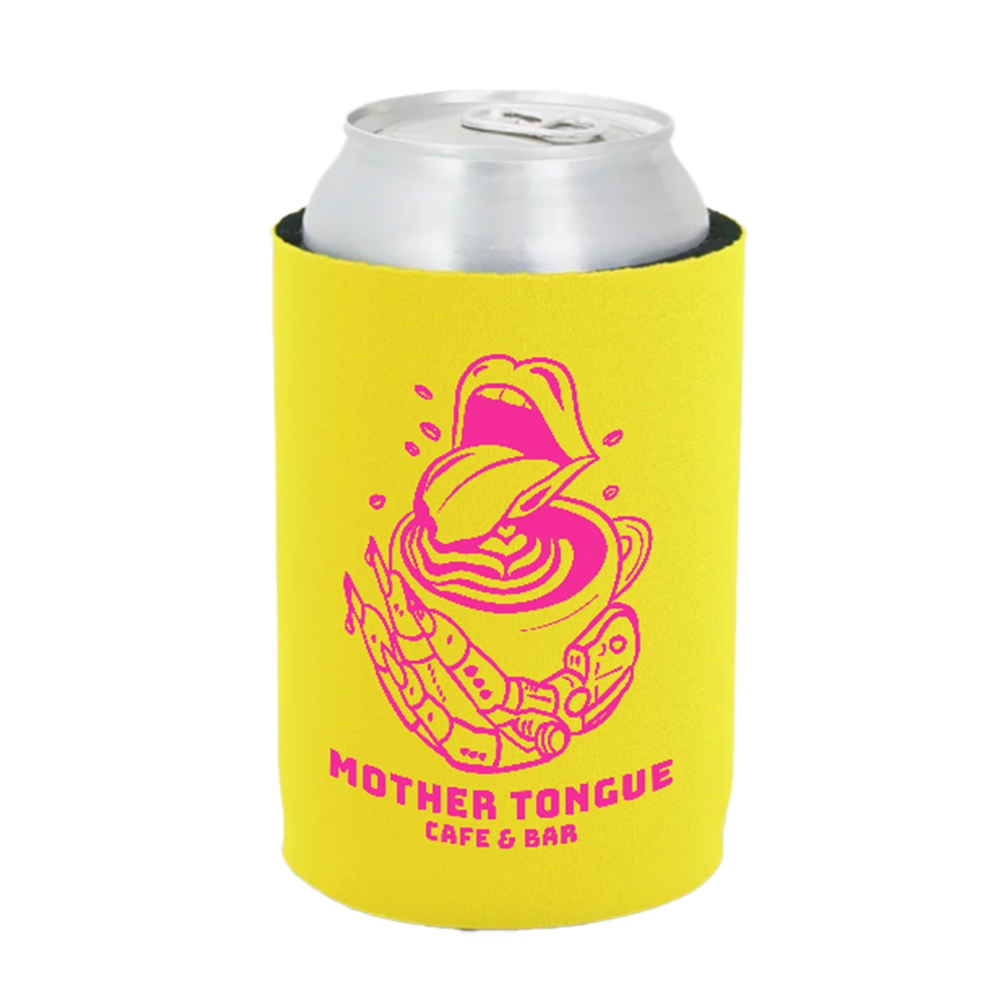 Mother Tongue Cafe & Bar Koozie