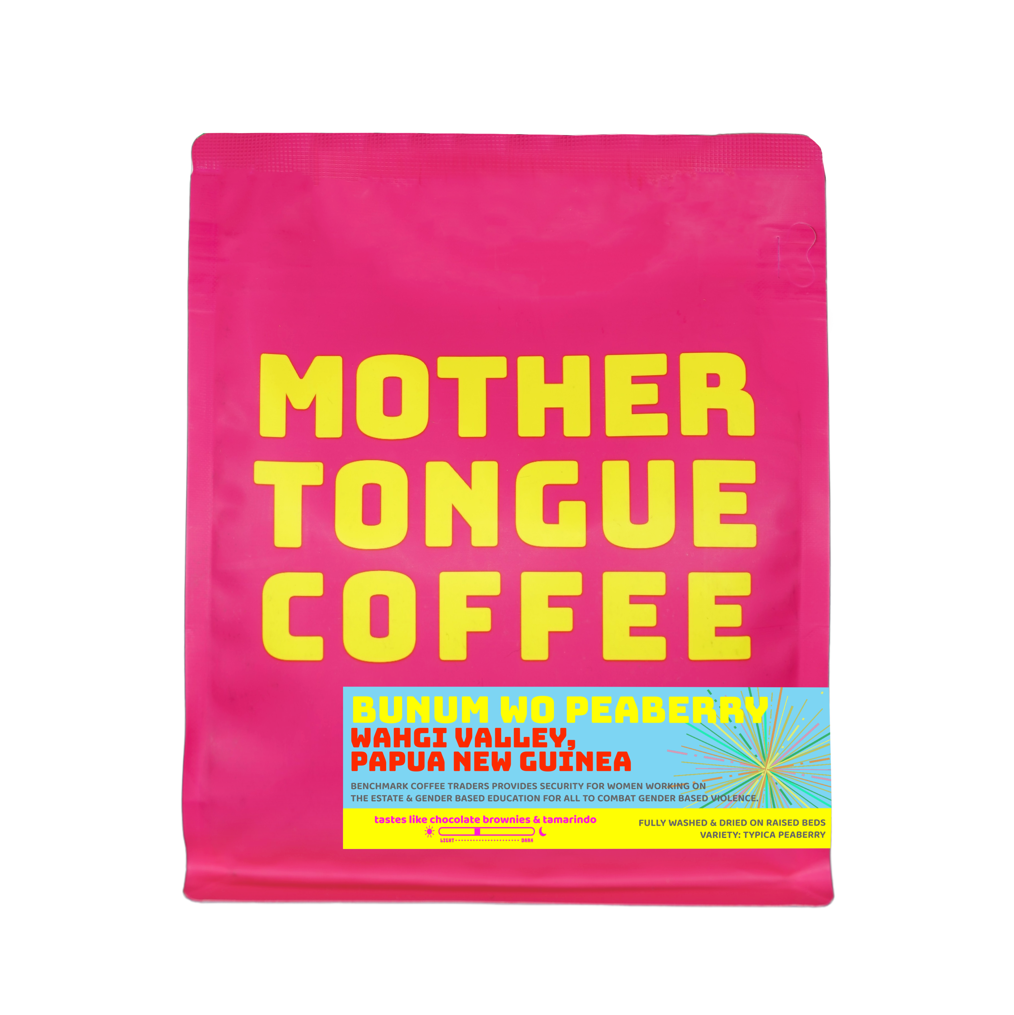 BUNUM WO ESTATE PEABERRY - Wahgi Valley, Papua New Guinea - A Medium Roast (washed process)