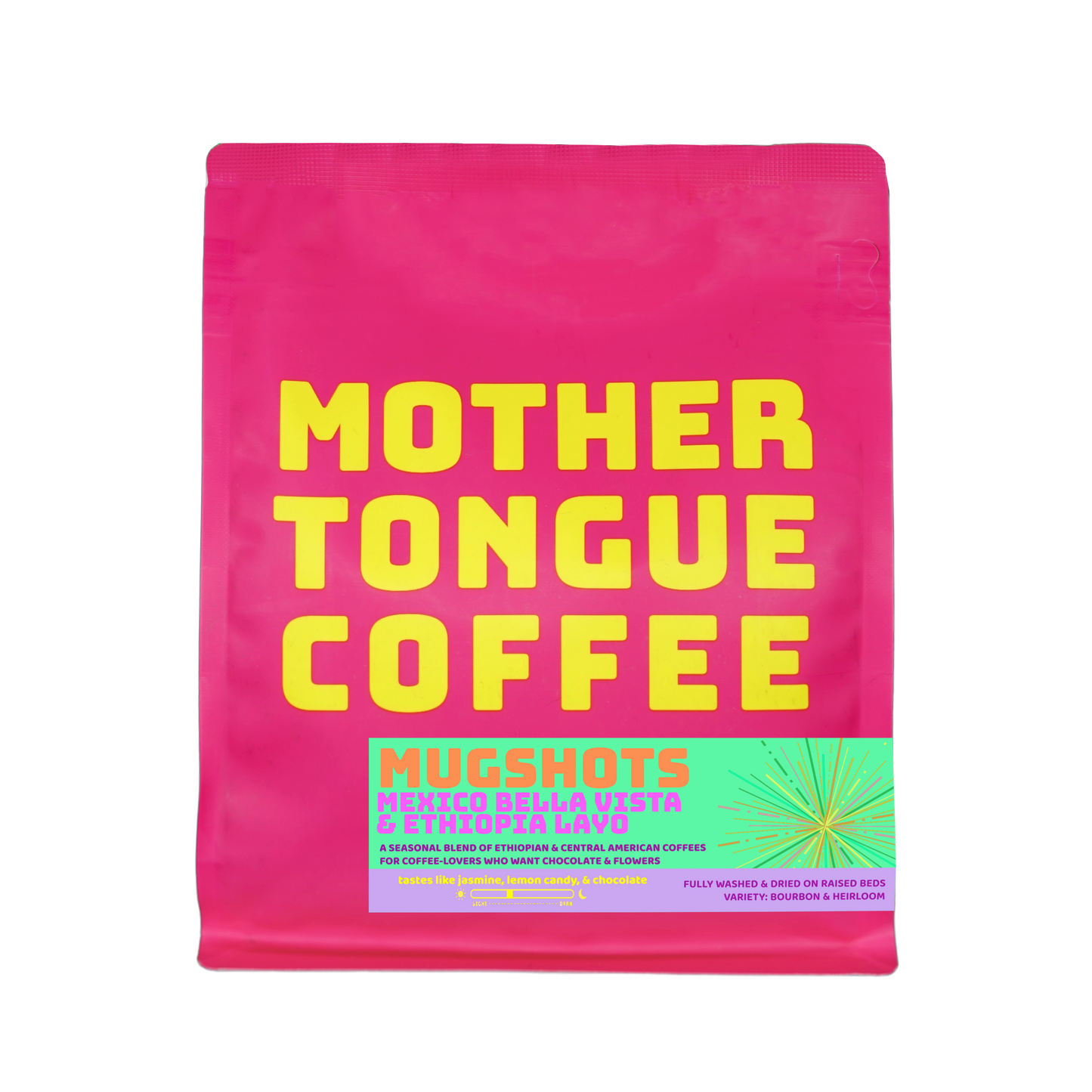 MUGSHOTS - A medium-light blend - Mother Tongue Coffee